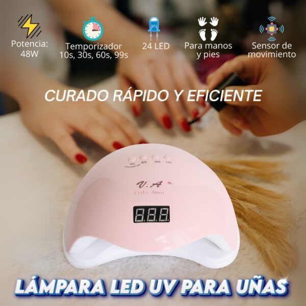 Lampara Led UV para uñas - Imagen 2