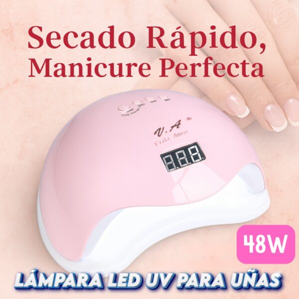 Lampara Led UV para uñas