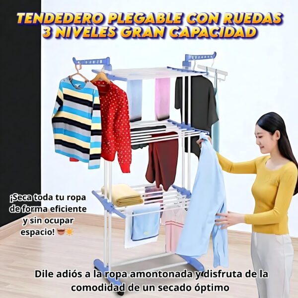TENDEDERO DE ROPA - Imagen 2