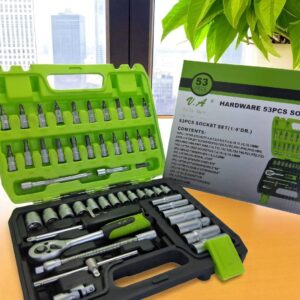 CAJA DE HERRAMIENTAS DE 53 PIEZAS