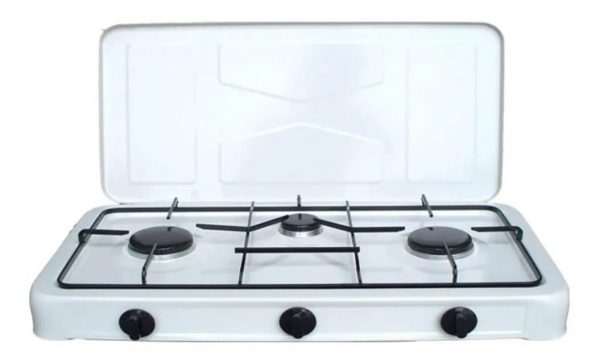 COCINA ENCIMERA A GAS 3 HORNILLAS - Imagen 3