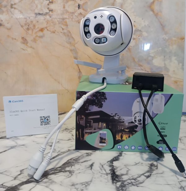 CAMARA DE SEGURIDAD CON WIFI PARA EXTERIORES