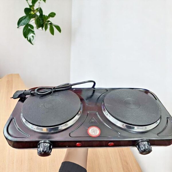 COCINA 2 HORNILLAS ELECTRICA PLANA - Imagen 2