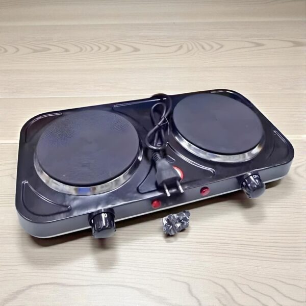 COCINA 2 HORNILLAS ELECTRICA PLANA - Imagen 3