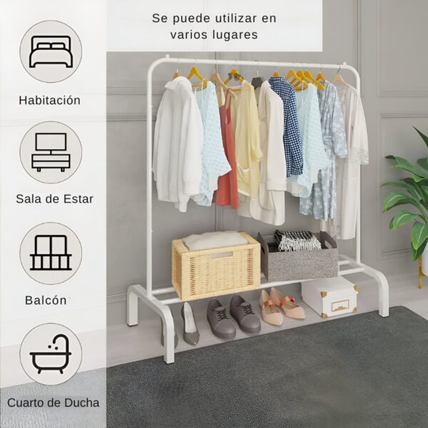PERCHERO SIMPLE SIN RUEDA - Imagen 4