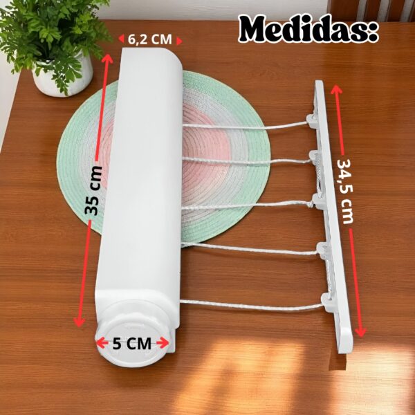 TENDEDERO RETRACTIL - Imagen 2