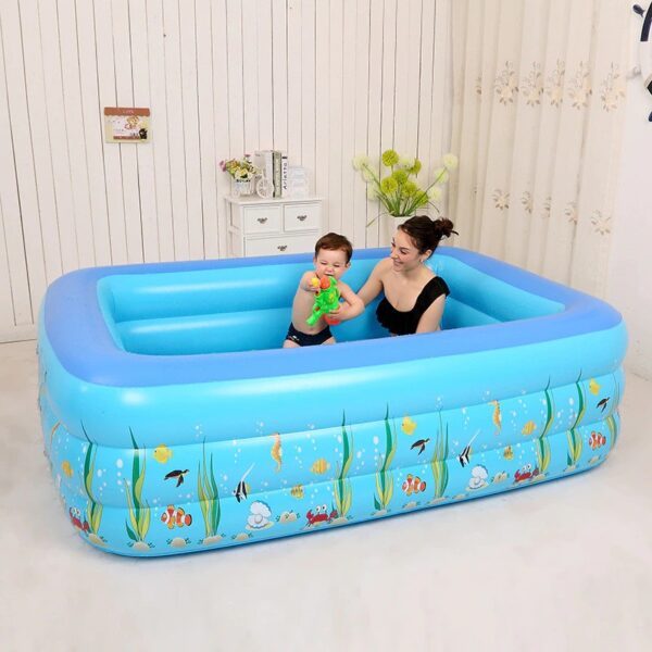 PISCINA INFLABLE CUADRADADE 1.50CM