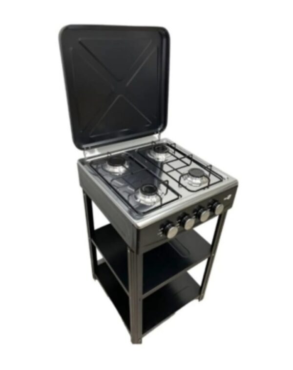 COCINA 4 HORNILLAS CON ESTANTES - Imagen 3