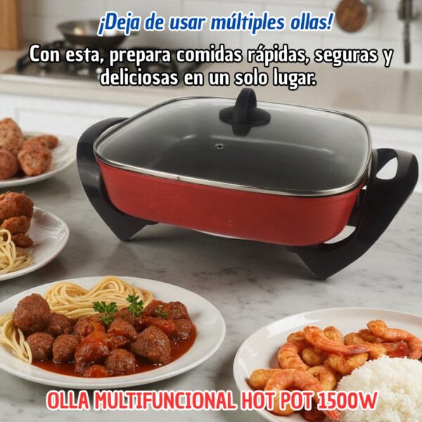 OLLA MULTIFUNSIONAL HOT POT - Imagen 5