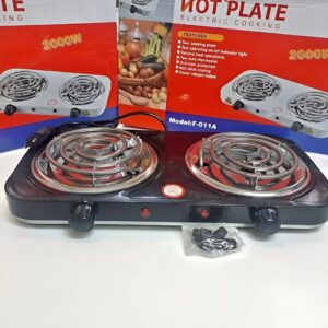 COCINA 2 HORNILLAS ELECTRICA ESPIRAL