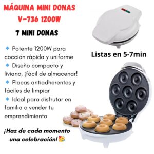 MAQUINA DE MINI DONAS