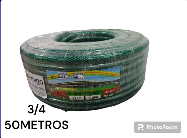 MANGUERA DE AGUA DE 3/4 DE 50 METROS