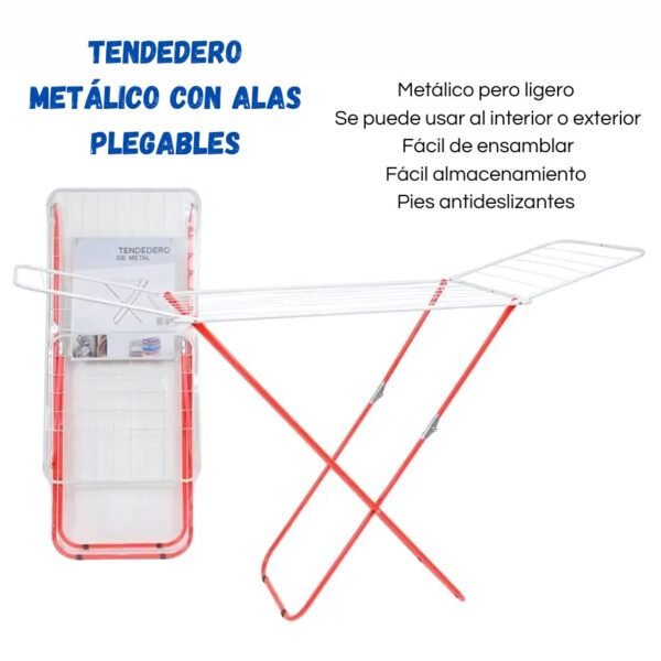 TENDEDERO PLEGABLE HORIZONTAL