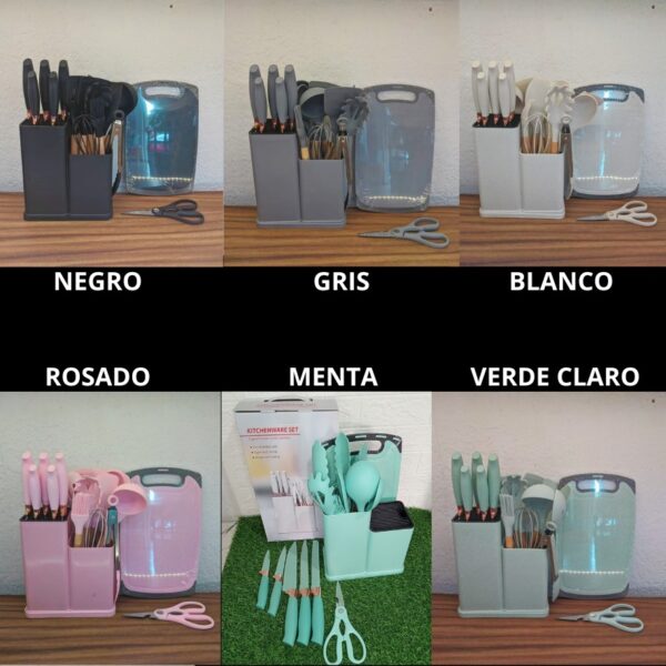 SET DE UTENSILIOS DE COCINA PREMIUM - Imagen 2