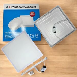 FOCO LED SOBREPUESTO CUADRADO DE 18 W