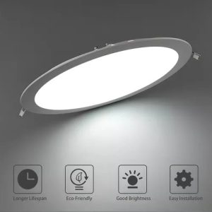 FOCO LED DE EMPOTRAR DE 24 W REDONDO