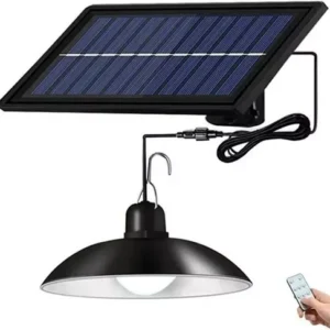 LAMPARA LED CON PANEL SOLAR SIMPLE