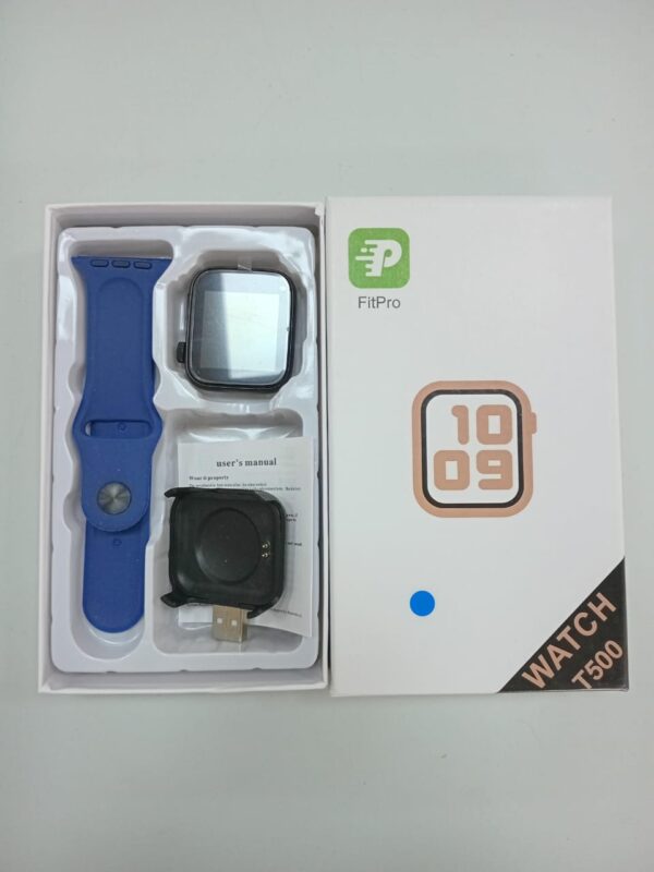 RELOJ SMART WATCH T500 AZUL