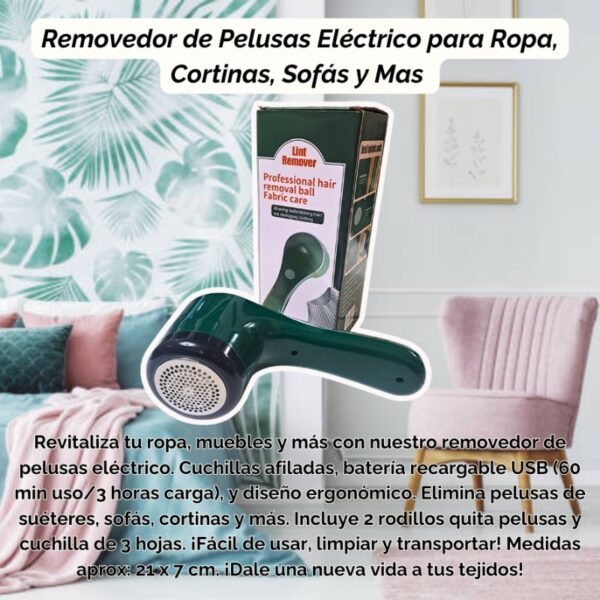 QUITA PELUSA ELECTRICO