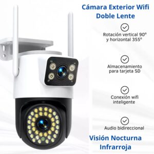 CAMARA DE EXTERIOR DOBLE X1