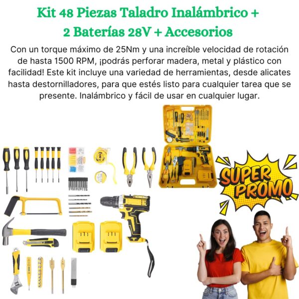 TALADRO CON ACCESORIOS - Imagen 2