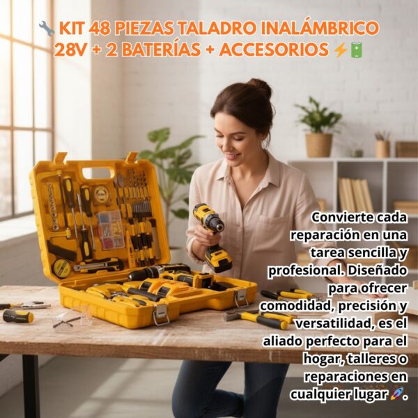 TALADRO CON ACCESORIOS - Imagen 3