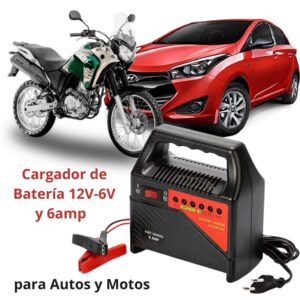 CARGADOR DE BATERIA DE PLASTICO