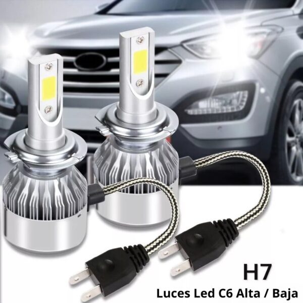 LUCES DE AUTO C6-H7 - Imagen 2