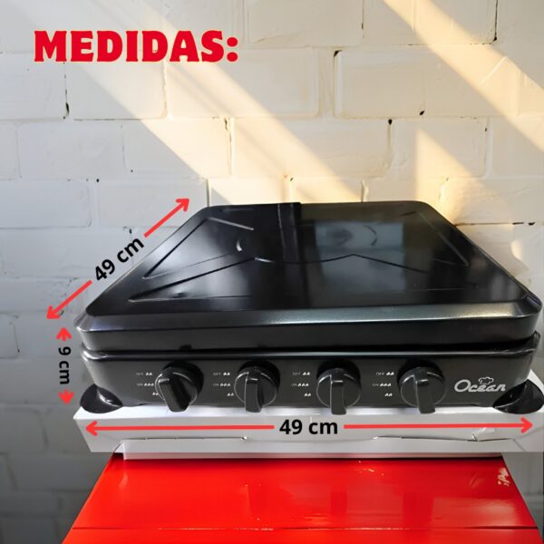 COCINA 4 HORNILLAS A GAS - Imagen 3