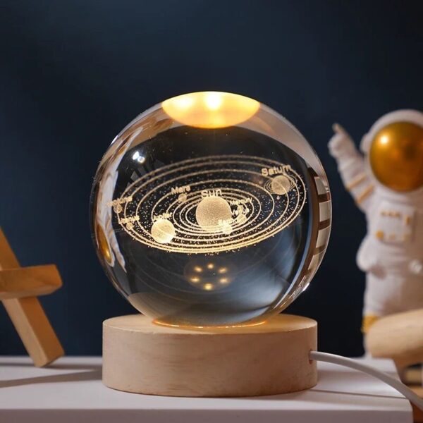 LAMPARA DE CRISTAL PEQUEÑA - Imagen 2