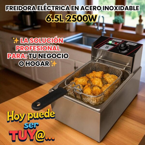 FREIDORA ELECTRICA DE 6.5 LITROS - Imagen 3