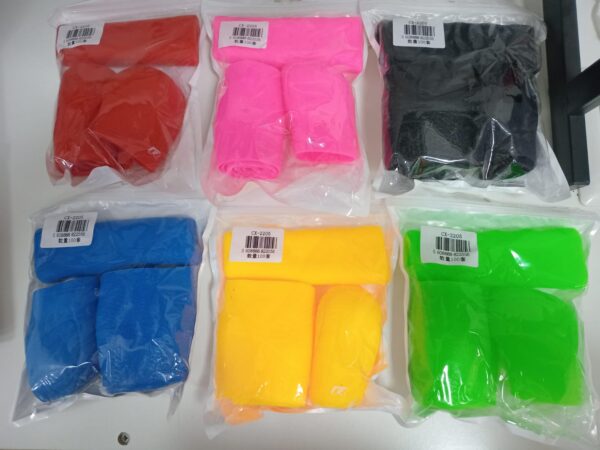 SET DE SILICONA PARA VOLANTE, PALANCA Y FRENO