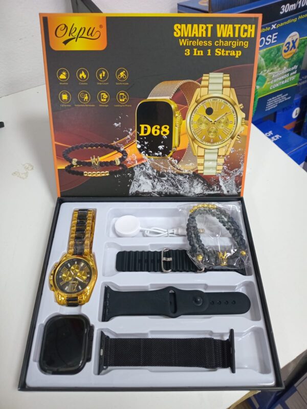 RELOJ SMART WATCH DE HOMBRE D68