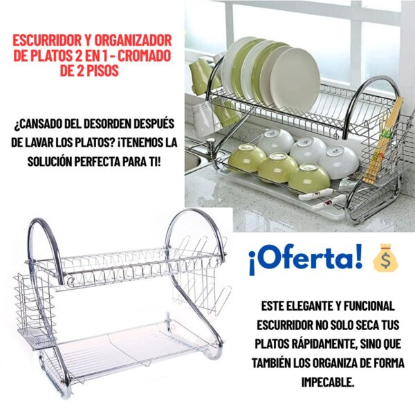 ESCURRIDOR DE ACERO INOXIDABLE - Imagen 3