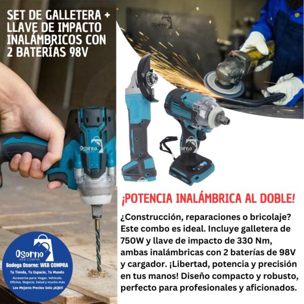 GALLETERA MAS PISTOLA DE IMPACTO - Imagen 2