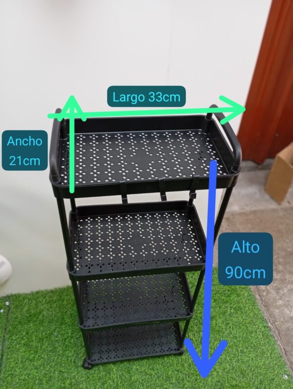 CARRITO BANDEJA ANCHA - Imagen 2