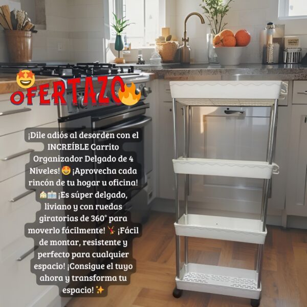 CARRITO BANDEJA FINA - Imagen 2