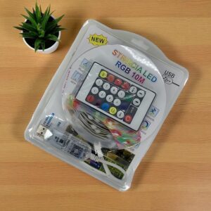 TIRA MINI LUCES LED 10M CON CONTROL REMOTO Y CONTROL POR APP