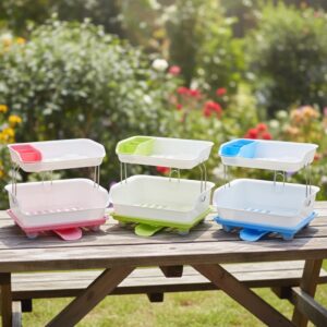 ESCURRIDOR DE PLASTICO 2 NIVELES