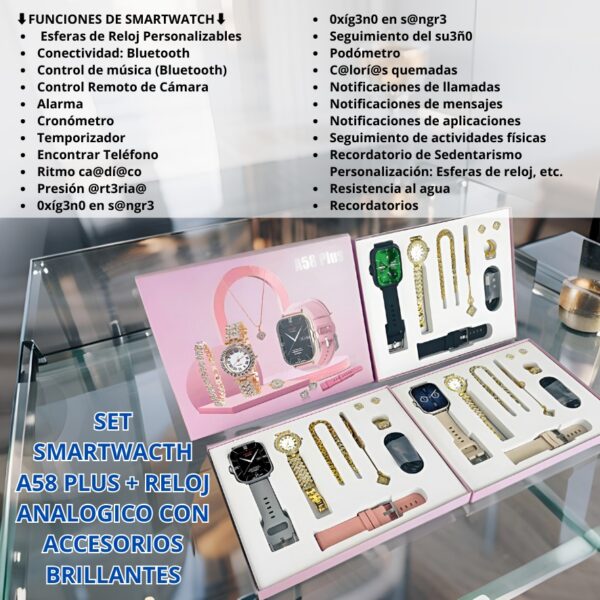 RELOJ DE MUJER A58 PLUS - Imagen 2