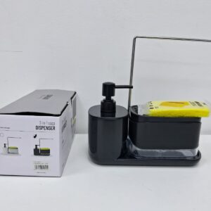 DISPENSADOR DE JABON 2 EN 1 PREMIUM