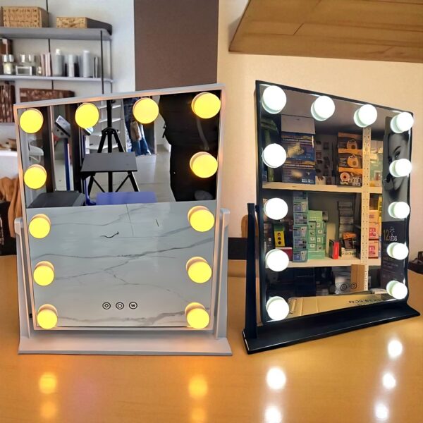 ESPEJO PARA MAQUILLAJE CON LUZ LED - Imagen 3