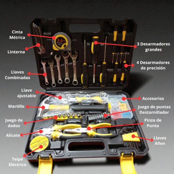 SET DE HERRAMIENTAS MANUALES