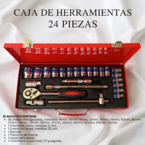 HERRAMIENTA 24 PIEZAS