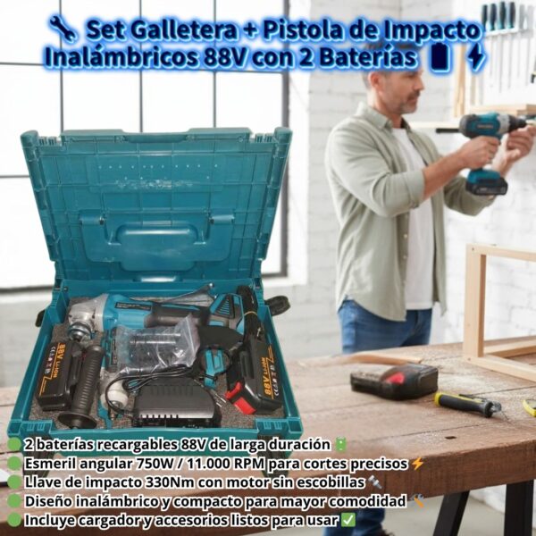 PISTOLA DE IMPACTO MAS GALLETERO - Imagen 2