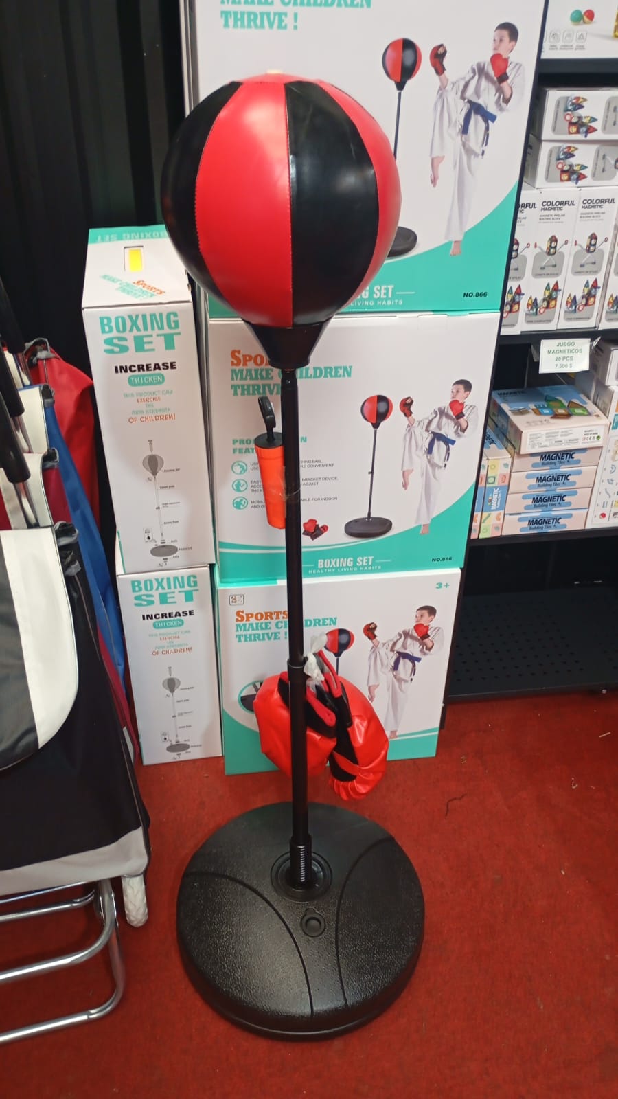 MAQUINA DE BOXEO PARA NIÑOS - Imagen 2