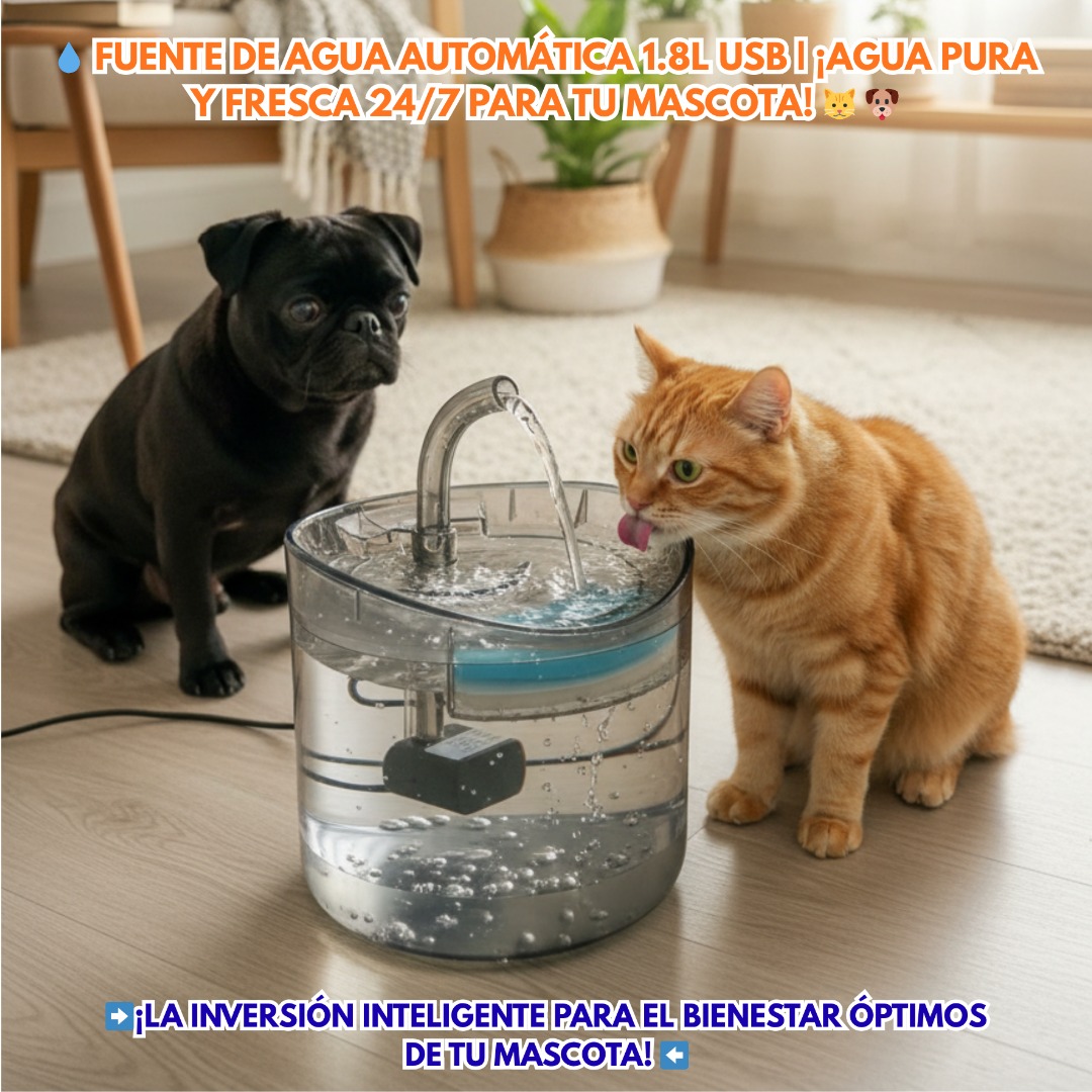 BEBEDERO AUTOMATICO PARA MASCOTA - Imagen 2