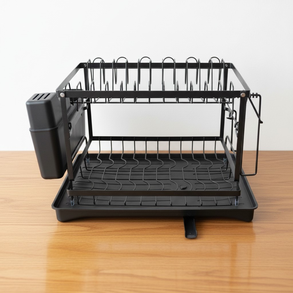 RACK ESCURRIDOR DOS NIVELES PREMIUM - Imagen 2