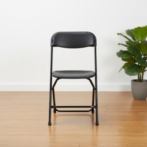 SILLA PLEGABLE ASIENTO DE PLASTICO