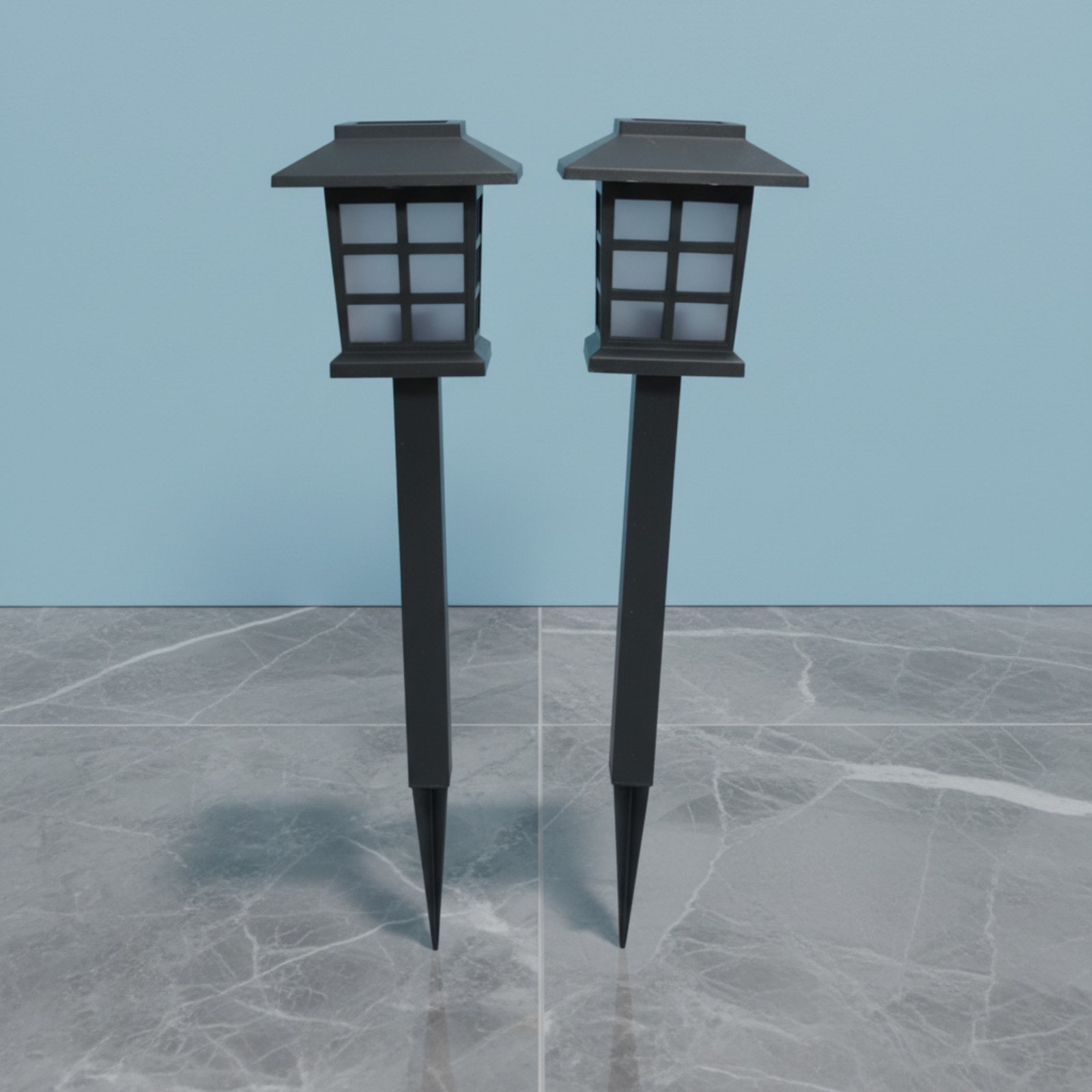 PACK DE 2 ESTACAS SOLARES